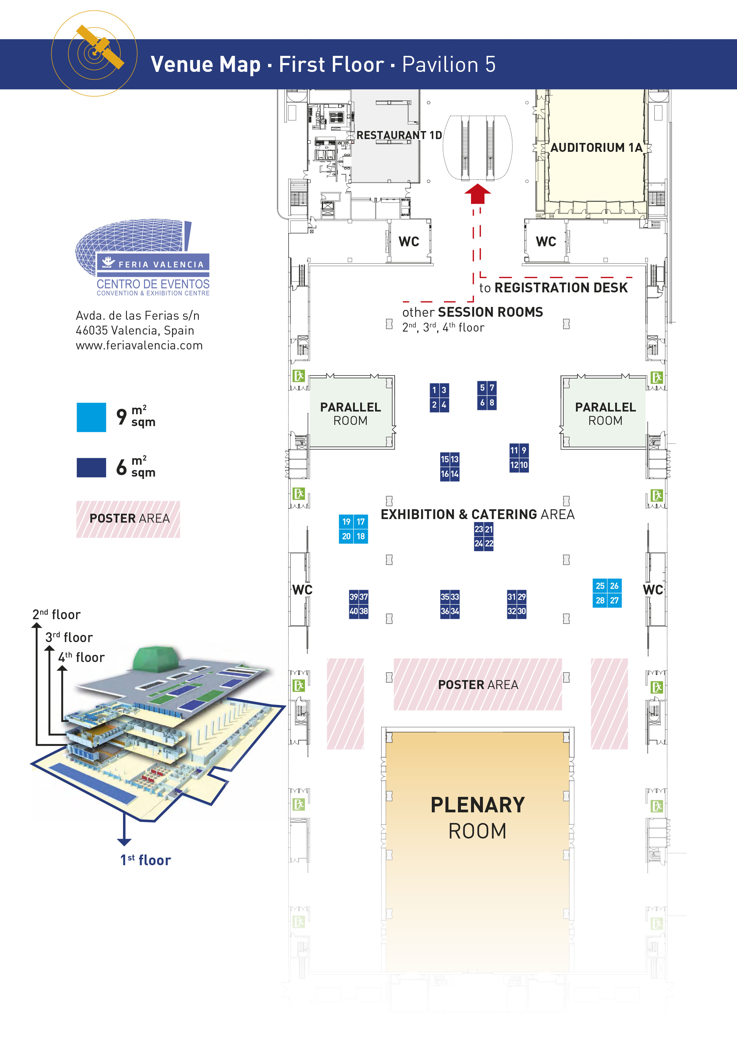 IGARSS 2018 Exhibit Floor Plan